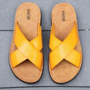 Hugo Boss - New Leather Slides